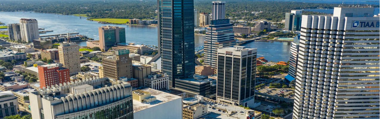 downtown jacksonville buildings riverside